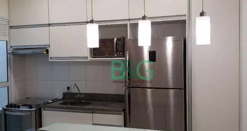 Apartamento com 1 dormitório para alugar, 33 m² por R$ 2.750/mês - Barra Funda - São Paulo/SP
