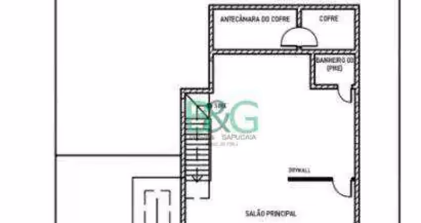 Galpão para alugar, 450 m² por r$ 38.164,50/mês - pacaembu - são paulo/sp
