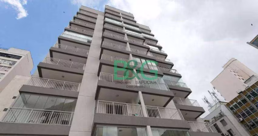 Apartamento com 1 dormitório à venda, 53 m² por R$ 444.000 - Vila Buarque - São Paulo/SP