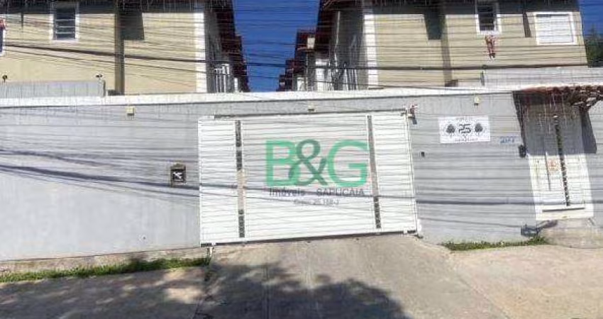 Casa com 2 dormitórios à venda, 56 m² por R$ 140.807 - Recanto Soraya - Francisco Morato/SP