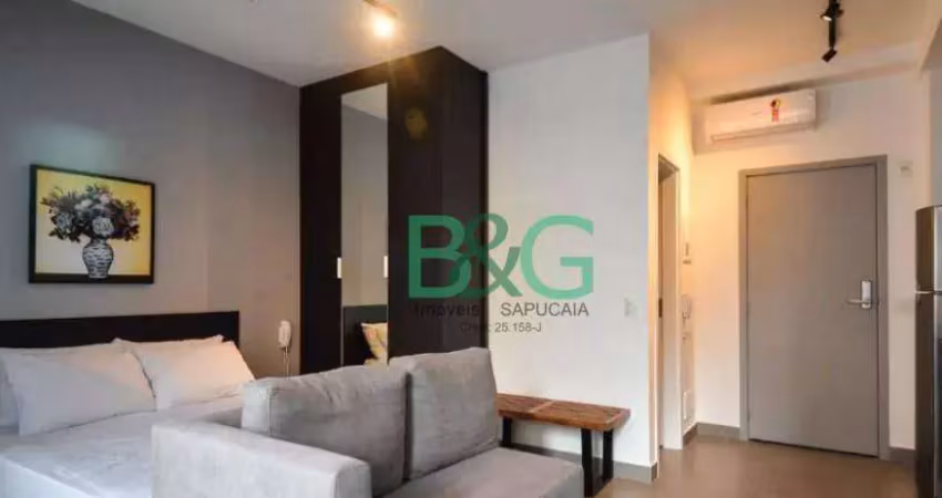 Studio com 1 dormitório à venda, 32 m² por r$ 794.000 - pinheiros - são paulo/sp