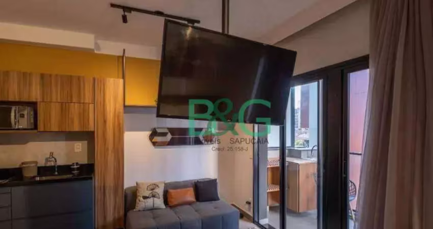 Apartamento com 1 dormitório à venda, 32 m² por r$ 834.000 - pinheiros - são paulo/sp