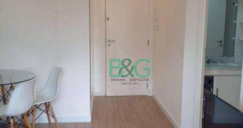 Apartamento com 1 dormitório para alugar, 37 m² por R$ 5.000,00/mês - Vila Nova Conceição - São Paulo/SP