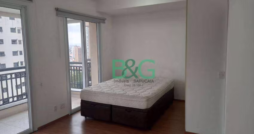 Apartamento com 1 dormitório para alugar, 40 m² por R$ 3.544,00/mês - Anália Franco - São Paulo/SP