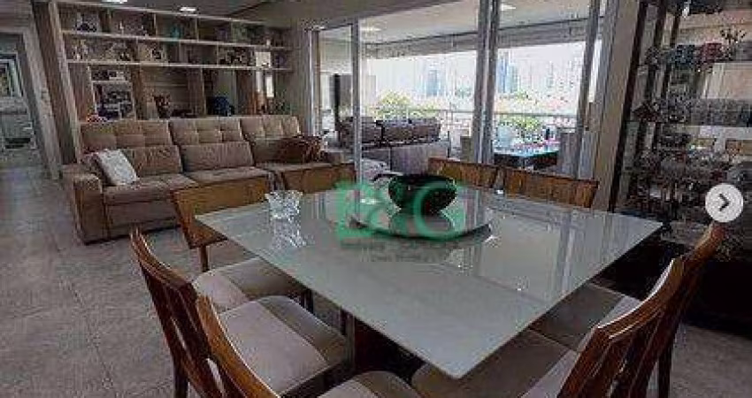 Apartamento com 3 dormitórios, 146 m² - venda por R$ 2.400.000 ou aluguel por R$ 17.043/mês - Belenzinho - São Paulo/SP