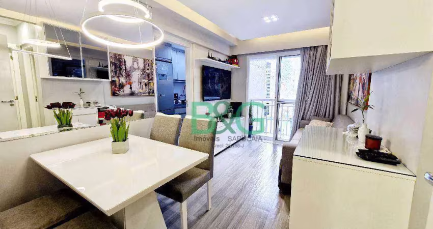 Apartamento com 1 dormitório à venda, 37 m² por r$ 490.000 - vila buarque - são paulo/sp
