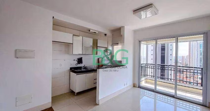 Apartamento com 1 dormitório à venda, 40 m² por R$ 519.000 - Anália Franco - São Paulo/SP