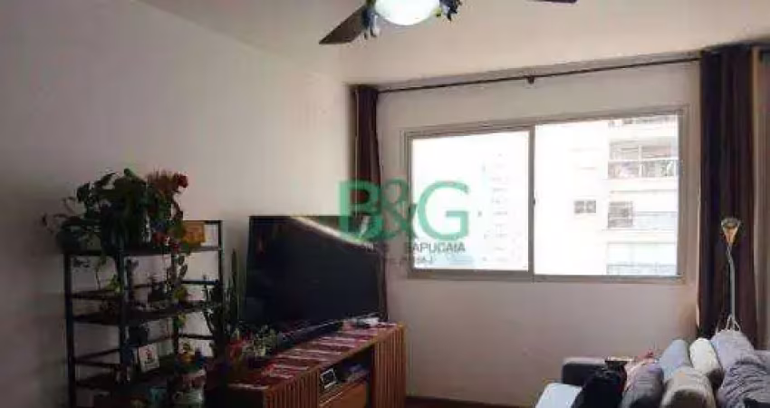 Apartamento com 1 dormitório à venda, 48 m² por r$ 660.000,00 - perdizes - são paulo/sp