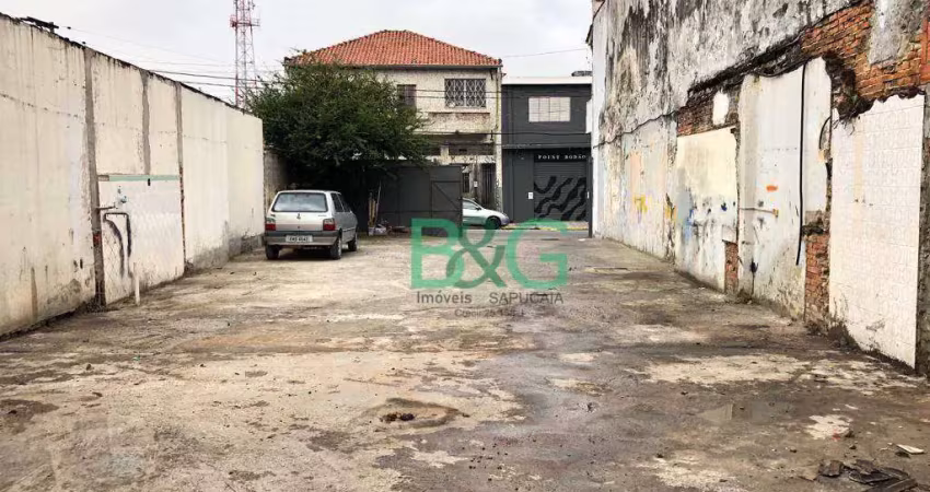 Terreno, 270 m² - venda por r$ 1.200.000 ou aluguel por r$ 4.754/mês - vila lúcia - são paulo/sp