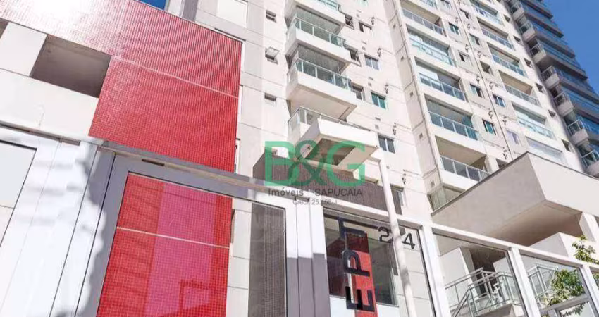 Apartamento com 1 dormitório à venda, 50 m² por R$ 629.000,00 - Jardim Anália Franco - São Paulo/SP