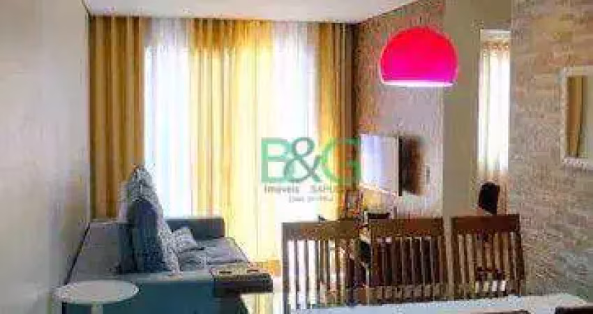Apartamento com 2 dormitórios à venda, 52 m² por R$ 339.000 - Vila Paranaguá - São Paulo/SP