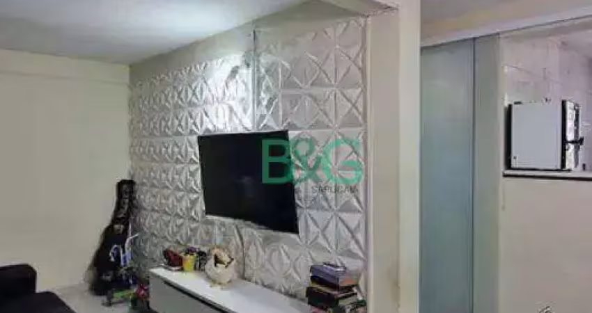 Apartamento com 2 dormitórios à venda, 47 m² por r$ 199.000 - cooperativa - são bernardo do campo/sp