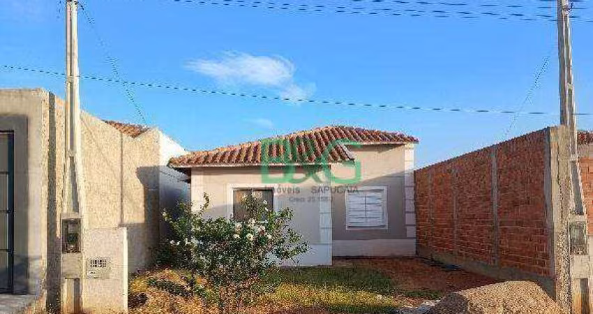 Casa com 2 dormitórios à venda, 49 m² por R$ 160.096 - Jardim Imperial - Mogi Guaçu/SP