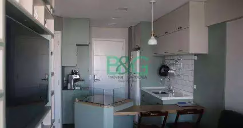 Apartamento com 1 dormitório à venda, 38 m² por r$ 675.000 - centro histórico de são paulo - são paulo/sp