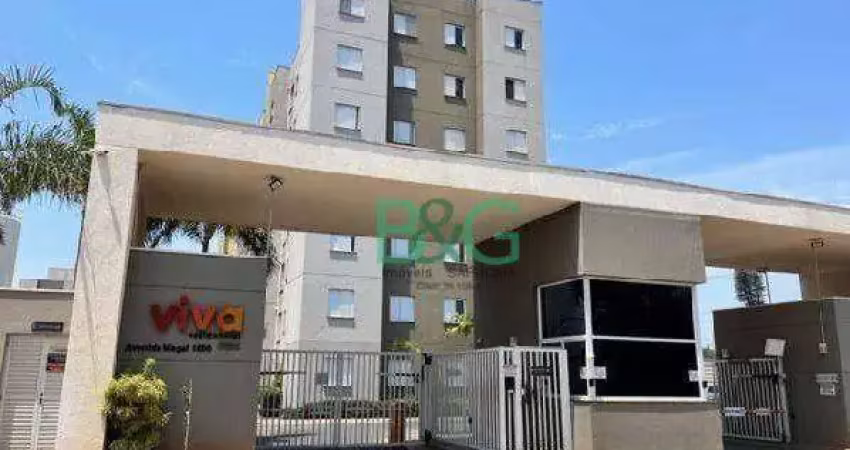 Apartamento com 2 dormitórios à venda, 41 m² por R$ 161.540 - Terra Preta - Monte Mor/SP