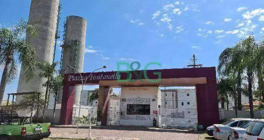 Apartamento com 2 dormitórios à venda, 44 m² por R$ 130.832,20 - Ondas - Piracicaba/SP