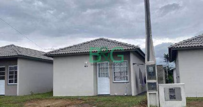 Casa com 2 dormitórios à venda, 43 m² por R$ 176.036 - Feital - Pindamonhangaba/SP