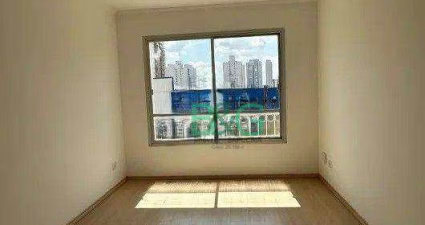 Apartamento com 1 dormitório para alugar, 58 m² por R$ 2.469,00/mês - Alto da Mooca - São Paulo/SP