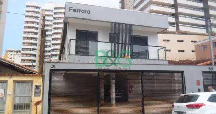 Casa com 2 dormitórios à venda, 59 m² por R$ 325.268 - Aviação - Praia Grande/SP