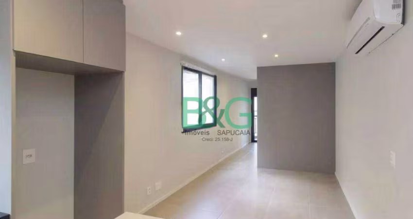 Apartamento com 1 dormitório à venda, 46 m² por R$ 599.000,00 - Santa Cecília - São Paulo/SP