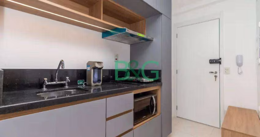 Apartamento com 1 dormitório, 27 m² - venda por R$ 620. ou aluguel por R$ 733/mês - Vila Madalena - São Paulo/SP