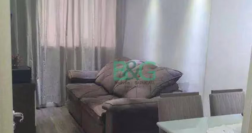 Apartamento com 2 dormitórios à venda, 44 m² por r$ 308.000,00 - jardim santa terezinha - são paulo/sp