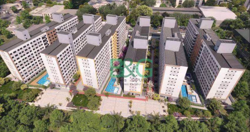 Apartamento com 2 dormitórios à venda, 37 m² por R$ 249.900,00 - Vila Independência - São Paulo/SP