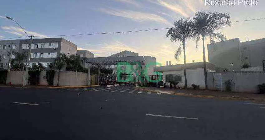 Apartamento com 2 dormitórios à venda, 42 m² por R$ 165.542,97 - Ipiranga - Ribeirão Preto/SP