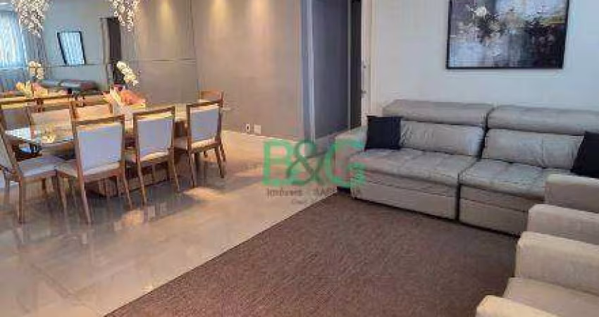 Apartamento com 3 dormitórios, 115 m² - venda por R$ 1.341.600 ou aluguel por R$ 9.290/mês - Mooca - São Paulo/SP