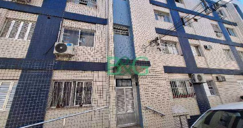 Apartamento com 2 dormitórios à venda, 42 m² por R$ 140.772 - Aparecida - Santos/SP