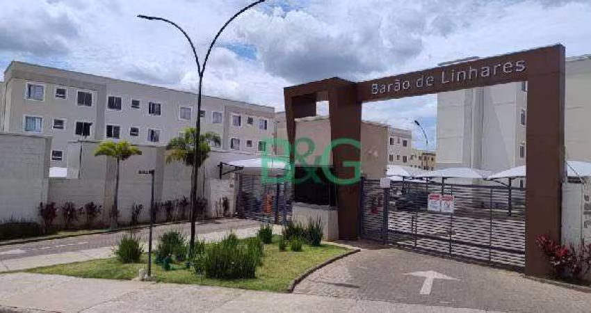 Apartamento com 2 dormitórios à venda, 39 m² por R$ 115.012 - Parque Imperial - Botucatu/SP