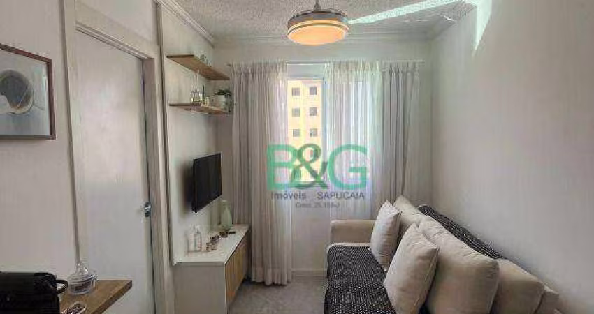 Apartamento com 2 dormitórios à venda, 35 m² por R$ 415.000 - Várzea da Barra Funda - São Paulo/SP