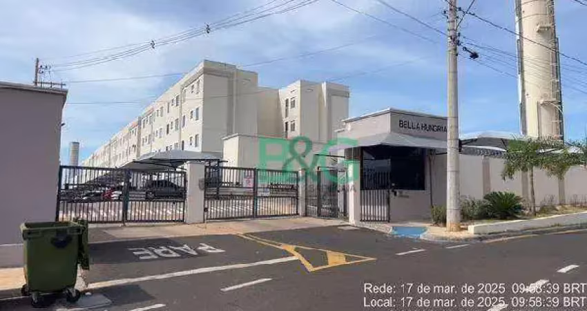 Apartamento com 2 dormitórios à venda, 39 m² por R$ 145.603 - Vitoriana - Botucatu/SP