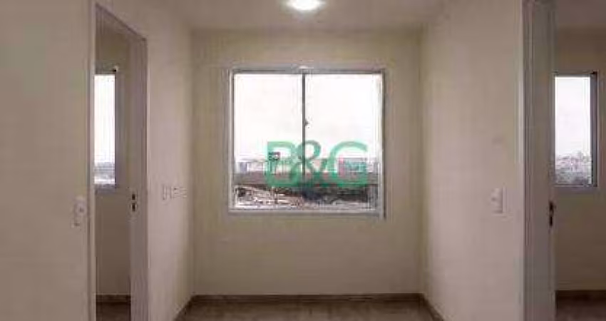 Apartamento com 2 dormitórios à venda, 39 m² por R$ 282.000 - Vila das Bandeiras - Guarulhos/SP