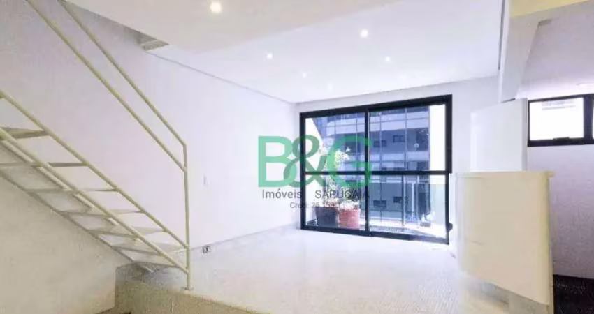 Apartamento com 1 dormitório à venda, 95 m² por r$ 1.389.000,00 - itaim bibi - são paulo/sp