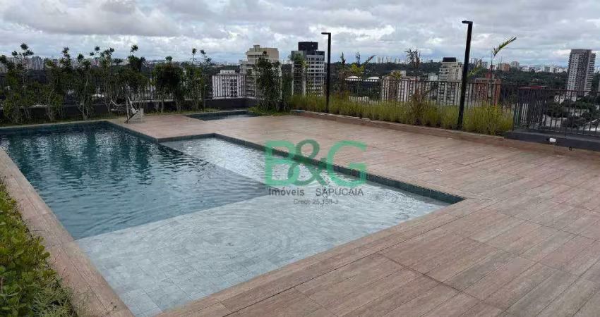Apartamento com 2 dormitórios à venda, 47 m² por r$ 850.000,00 - chácara santo antônio - são paulo/sp