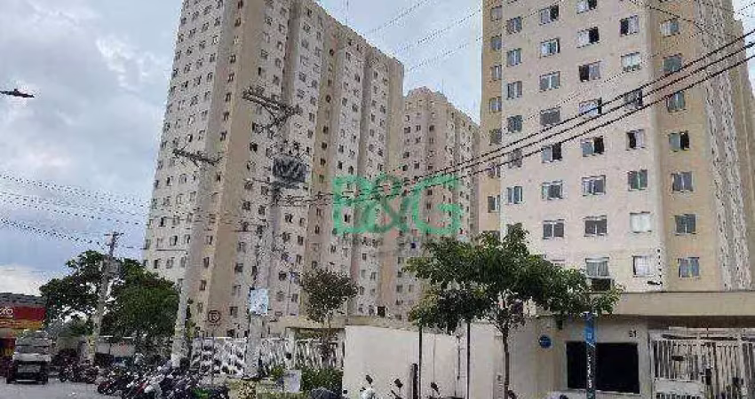 Apartamento com 2 dormitórios à venda, 32 m² por r$ 165.147 - parque fongaro - são paulo/sp