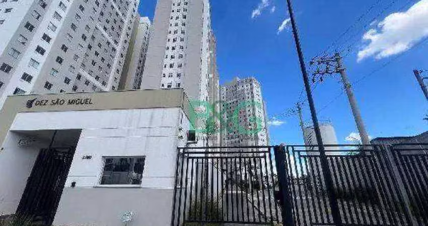Apartamento à venda, 39 m² por r$ 196.934,87 - são miguel paulista - são paulo/sp