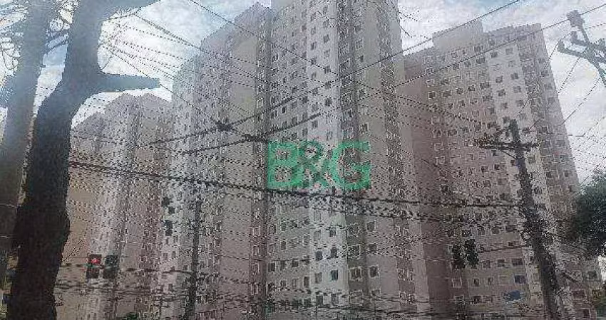 Apartamento com 2 dormitórios à venda, 37 m² por r$ 227.035 - tatuapé - são paulo/sp