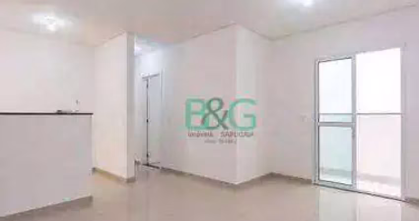 Apartamento com 3 dormitórios à venda, 69 m² por R$ 419.000 - Vila Pires - Santo André/SP