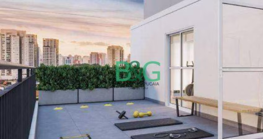 Studio com 1 dormitório à venda, 32 m² por R$ 406.501,87 - Higienópolis - São Paulo/SP