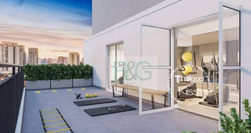 Studio com 1 dormitório à venda, 31 m² por R$ 493.350,00 - Higienópolis - São Paulo/SP