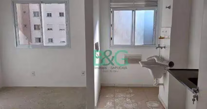Apartamento com 2 dormitórios à venda, 35 m² por r$ 244.000,00 - paraíso do morumbi - são paulo/sp