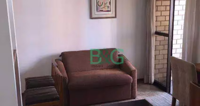 Flat com 1 dormitório para alugar, 40 m² por R$ 3.950/mês - Indianópolis - São Paulo/SP
