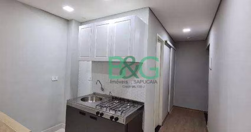 Apartamento com 1 dormitório para alugar, 48 m² por R$ 2.424,00/mês - Centro - São Paulo/SP