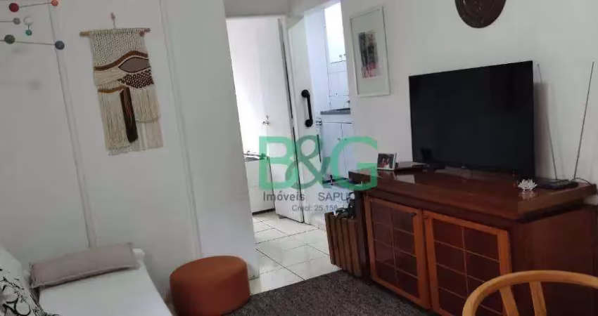 Apartamento com 1 dormitório à venda, 52 m² por r$ 265.000 - bela vista - são paulo/sp