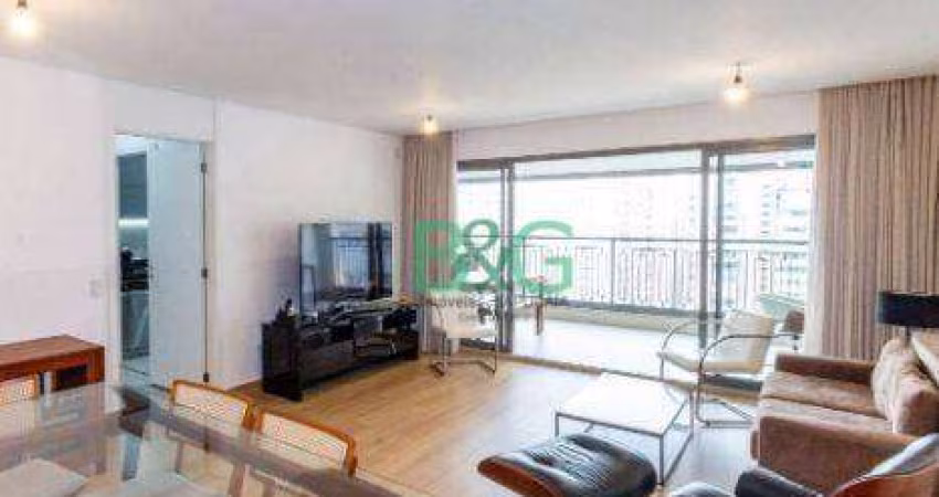 Apartamento com 3 dormitórios à venda, 149 m² por R$ 3.800.000 - Moema - São Paulo/SP