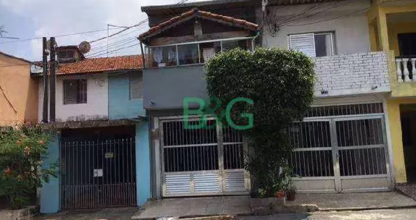 Casa com 3 dormitórios à venda, 68 m² por R$ 307.822 - Jardim São Bernardo - São Paulo/SP