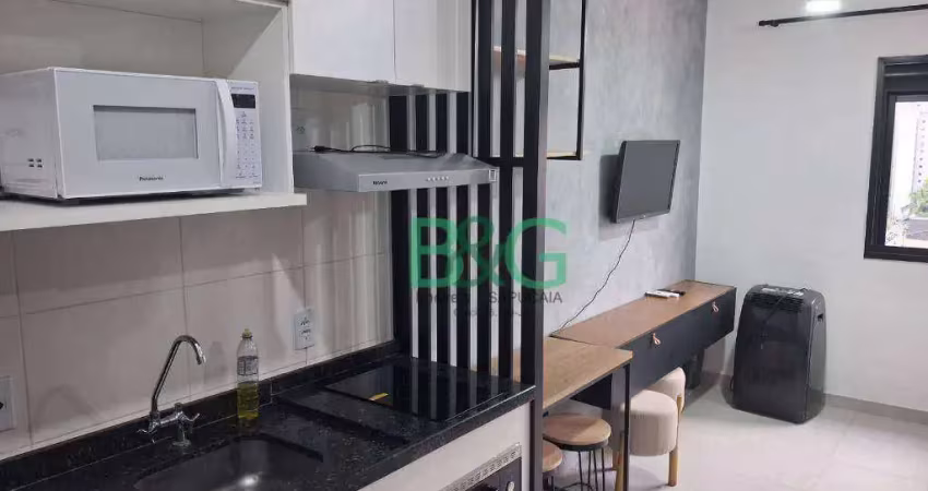 Studio com 1 dormitório para alugar, 25 m² por r$ 3.800/mês - vila olímpia - são paulo/sp