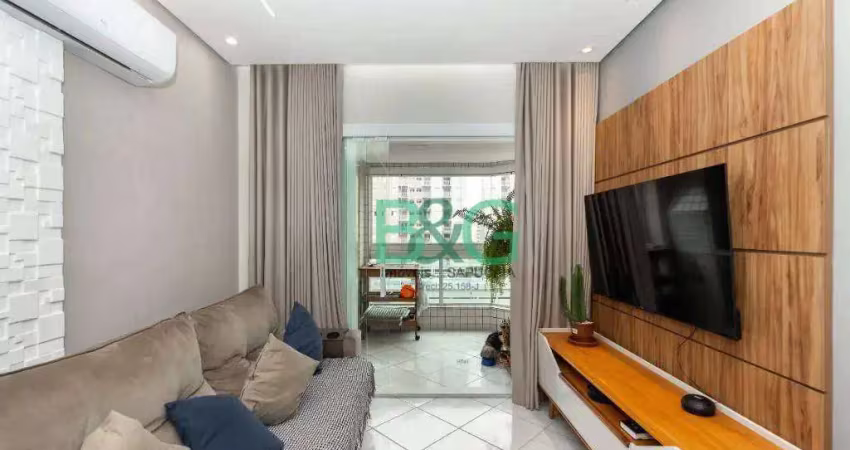 Apartamento com 3 dormitórios à venda, 103 m² por R$ 650.000,00 - Vila Assunção - Praia Grande/SP